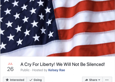 A Cry For Liberty! We Will Not Be Silenced!
