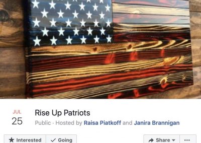 July 25 “Rise Up Patriots” Salem Courthouse