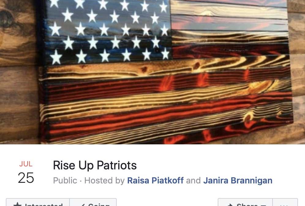July 25 “Rise Up Patriots” Salem Courthouse