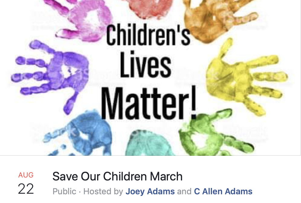 Save Our Children March Sat 10am Medford
