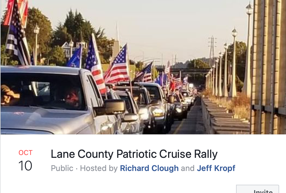 Lane County Patriot Cruise Rally Oct 10